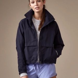 Lily lemon effortless jacket in navy blue